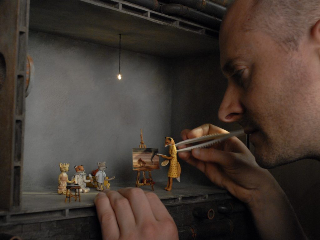 Fantastic Mr Fox – miniture puppets
