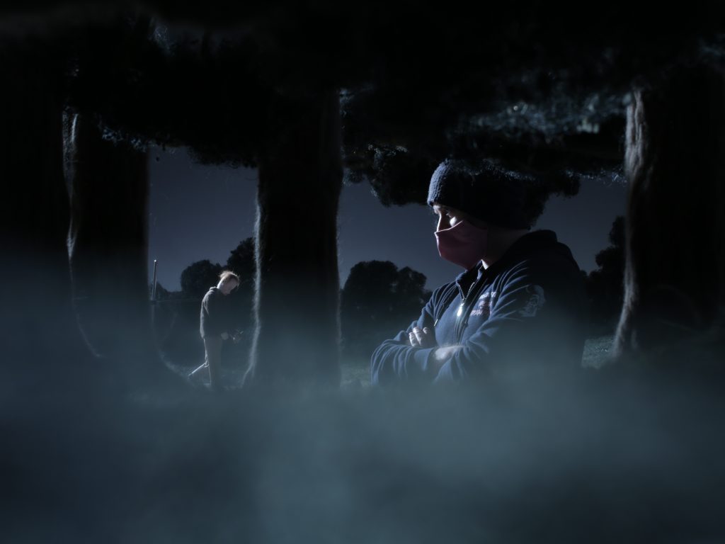The House – drunk in the woods
